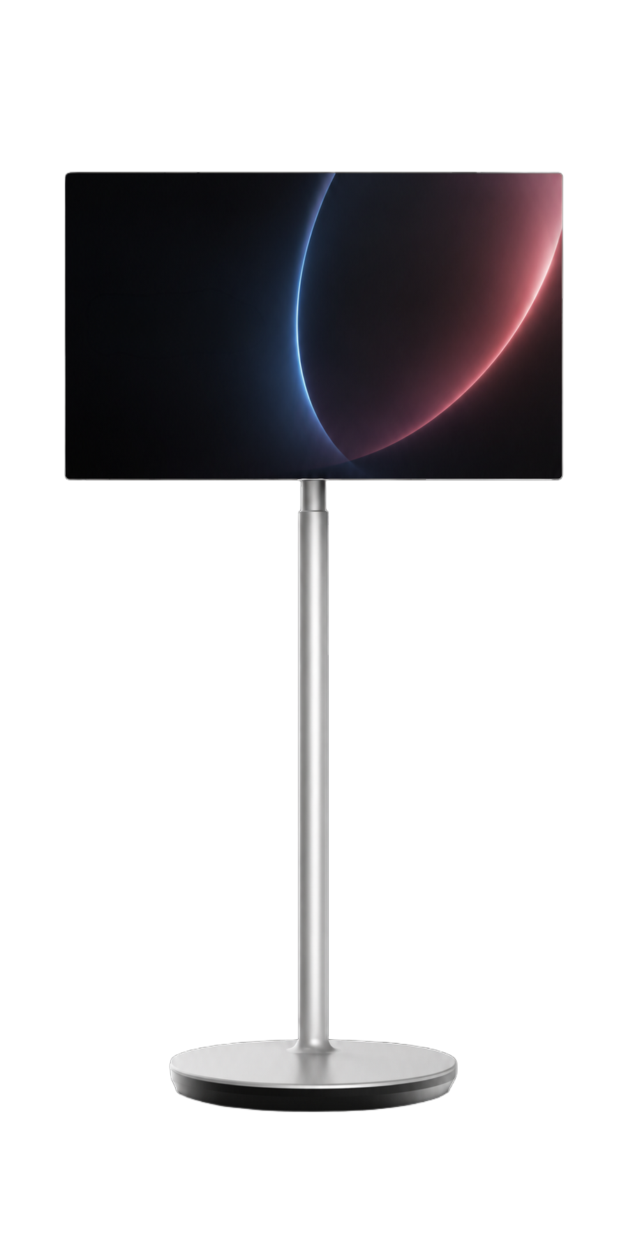 Titanium display in a premium showcase setting